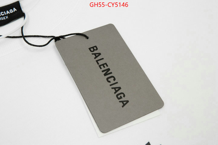 Clothing-Balenciaga best quality fake ID: CY5146 $: 55USD