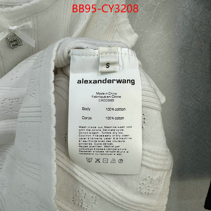 Clothing-Alexander Wang customize best quality replica ID: CY3208 $: 95USD