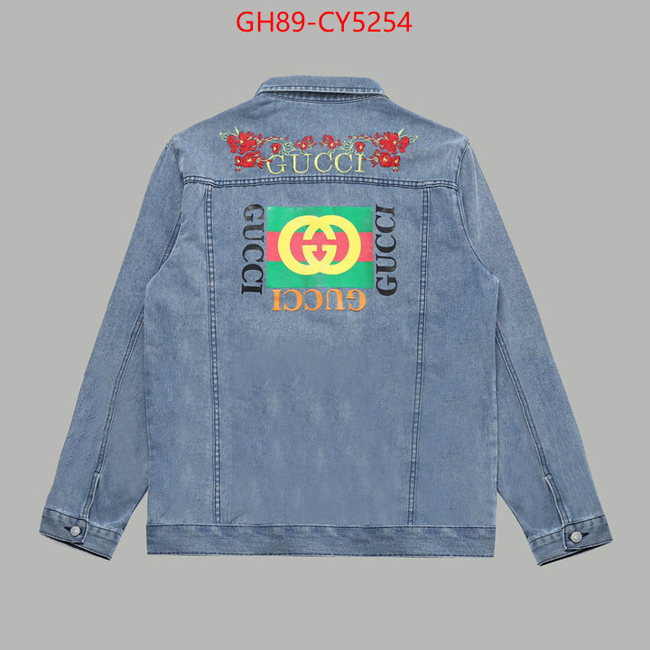 Clothing-Gucci where to buy the best replica ID: CY5254 $: 89USD