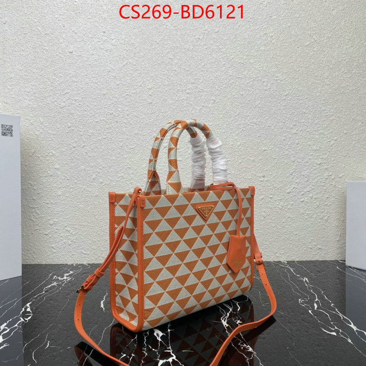 Prada Bags (TOP)-Handbag- what are the best replica ID: BD6121 $: 269USD