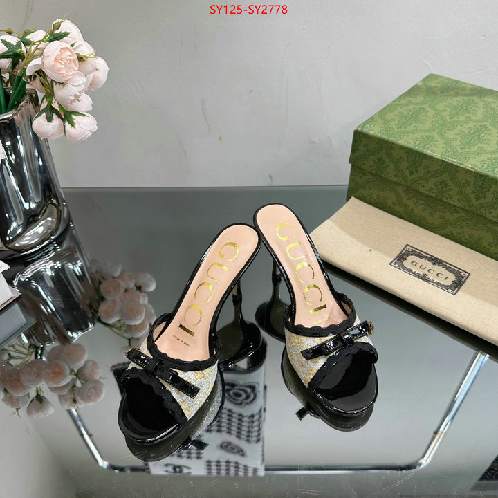 Women Shoes-Gucci replica 2023 perfect luxury ID: SY2778 $: 125USD