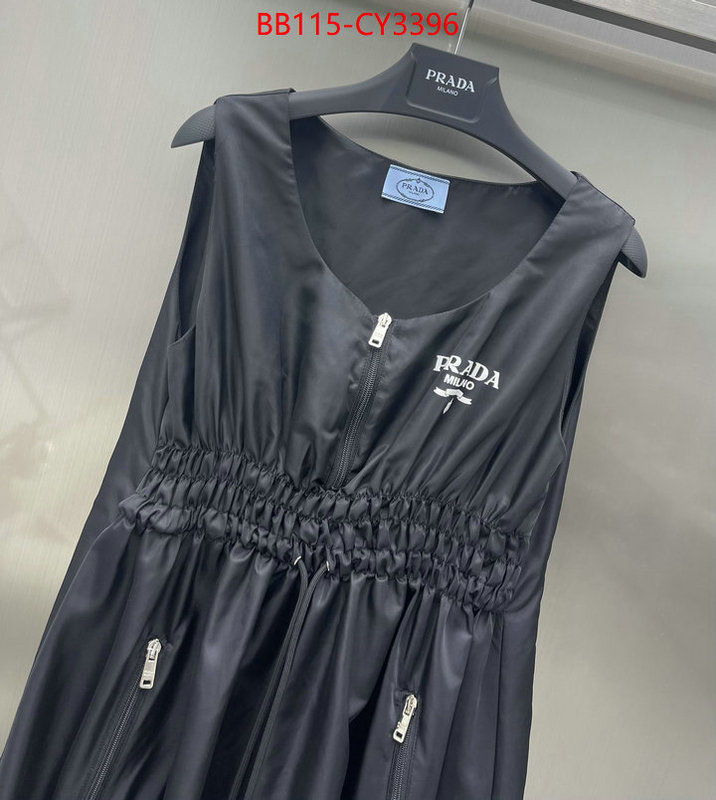 Clothing-Prada replica 1:1 ID: CY3396 $: 115USD