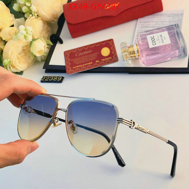Glasses-Cartier where can i buy the best 1:1 original ID: GY4387 $: 49USD