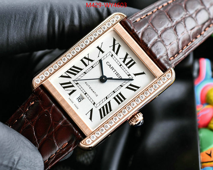 Watch(TOP)-Cartier luxury fashion replica designers ID: WY4603 $: 429USD
