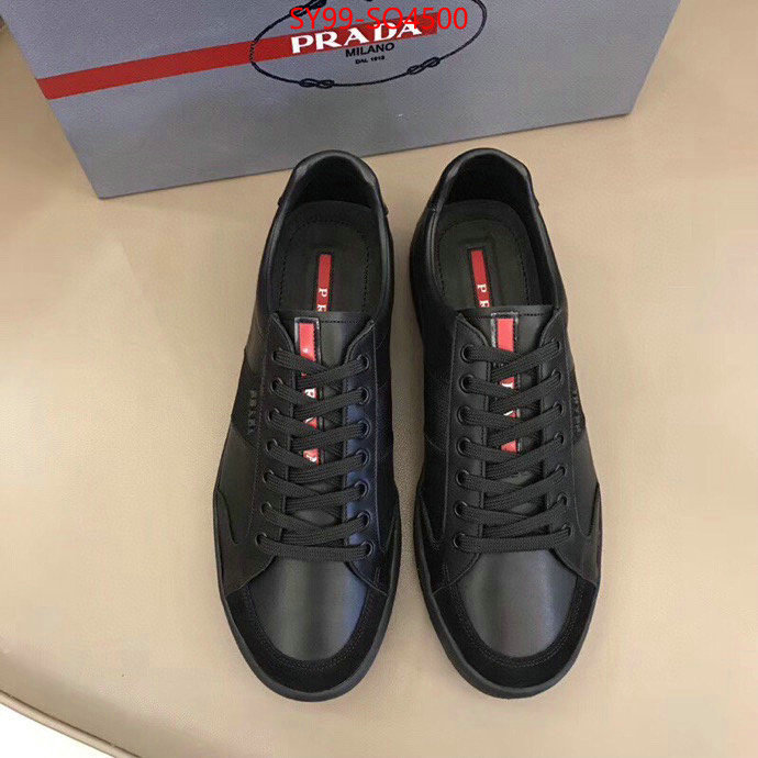 Men shoes-Prada customize the best replica ID: SO4500 $: 99USD