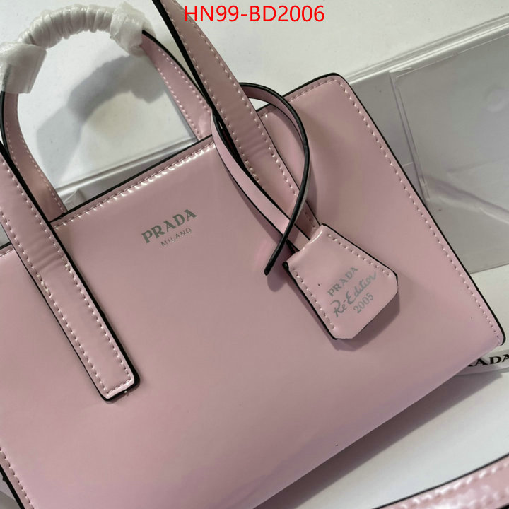 Prada Bags (4A)-Handbag- outlet 1:1 replica ID: BD2006 $: 99USD