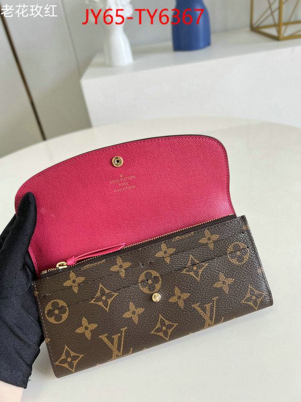 LV Bags(TOP)-Wallet copy aaaaa ID: TY6367 $: 65USD