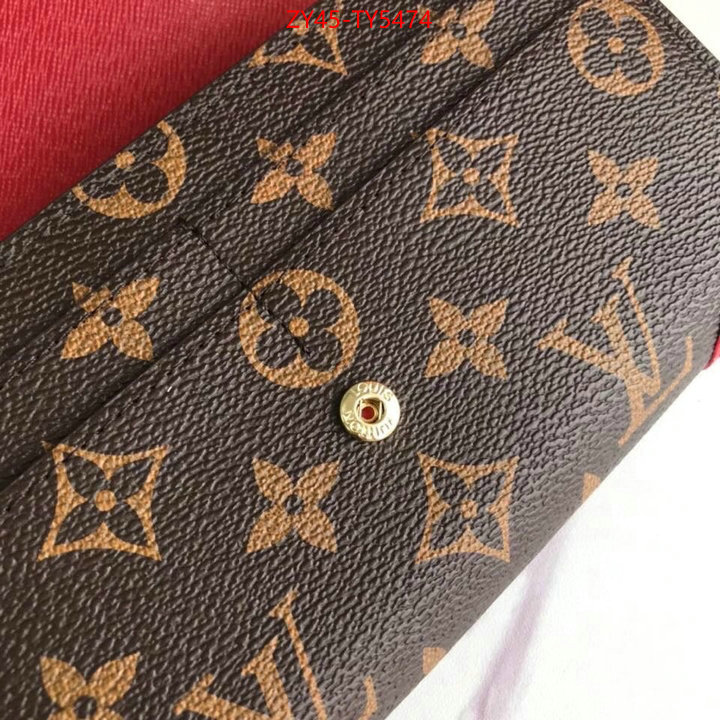 LV Bags(4A)-Wallet where can you buy a replica ID: TY5474 $: 45USD