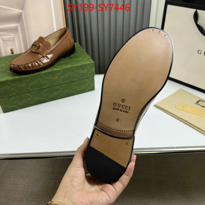 Men Shoes-Gucci found replica ID: SY7446 $: 199USD