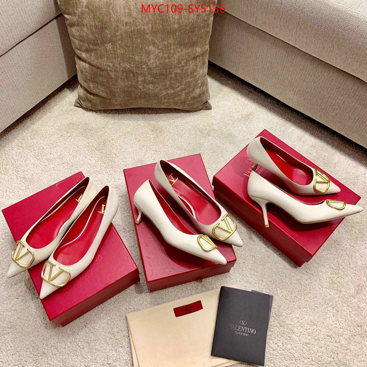 Women Shoes-Valentino best replica new style ID: SY5136 $: 109USD