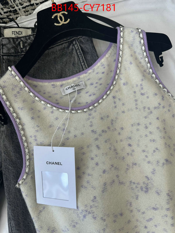 Clothing-Chanel at cheap price ID: CY7181 $: 145USD