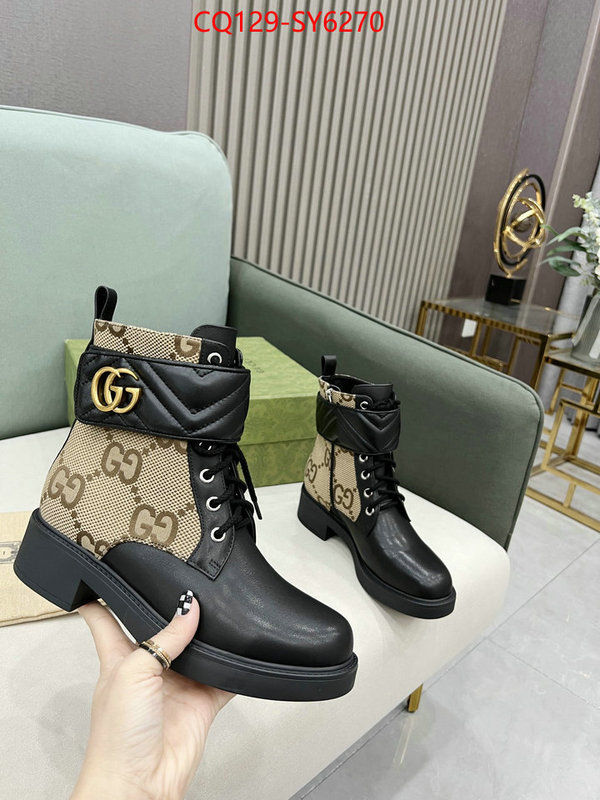 Women Shoes-Gucci high quality happy copy ID: SY6270 $: 129USD