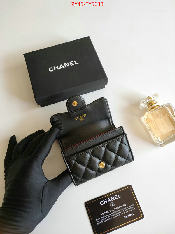 Chanel Bags(4A)-Wallet- how to find replica shop ID: TY5638 $: 45USD