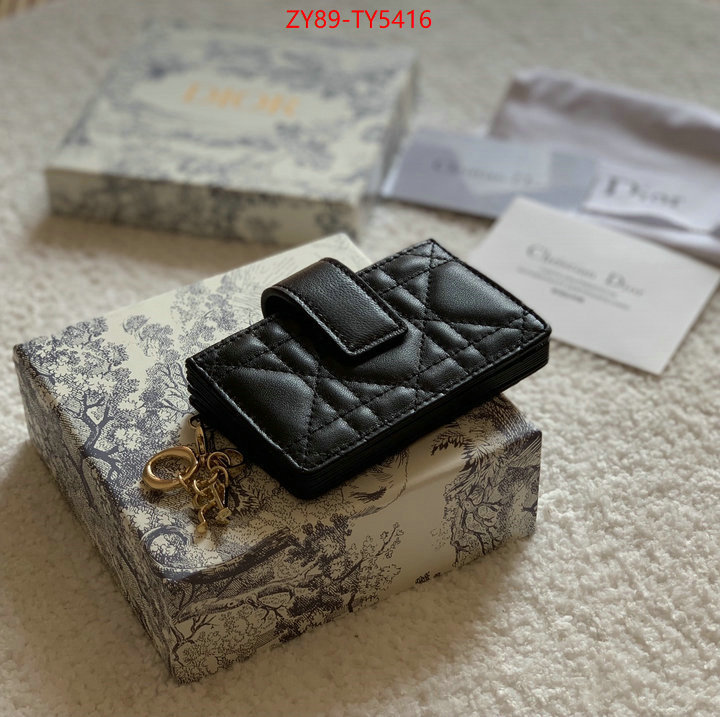 Dior Bags(4A)-Wallet- 2023 luxury replicas ID: TY5416 $: 89USD