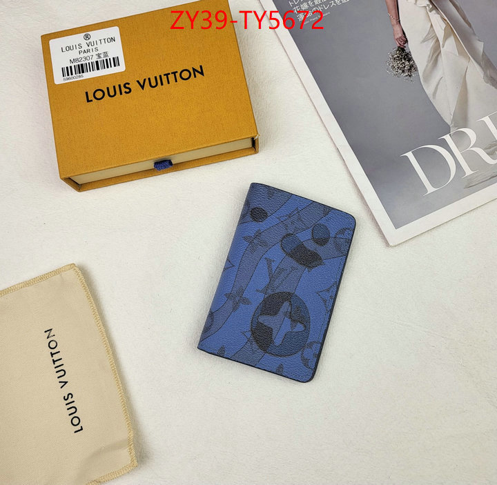 LV Bags(4A)-Wallet is it illegal to buy dupe ID: TY5672 $: 39USD