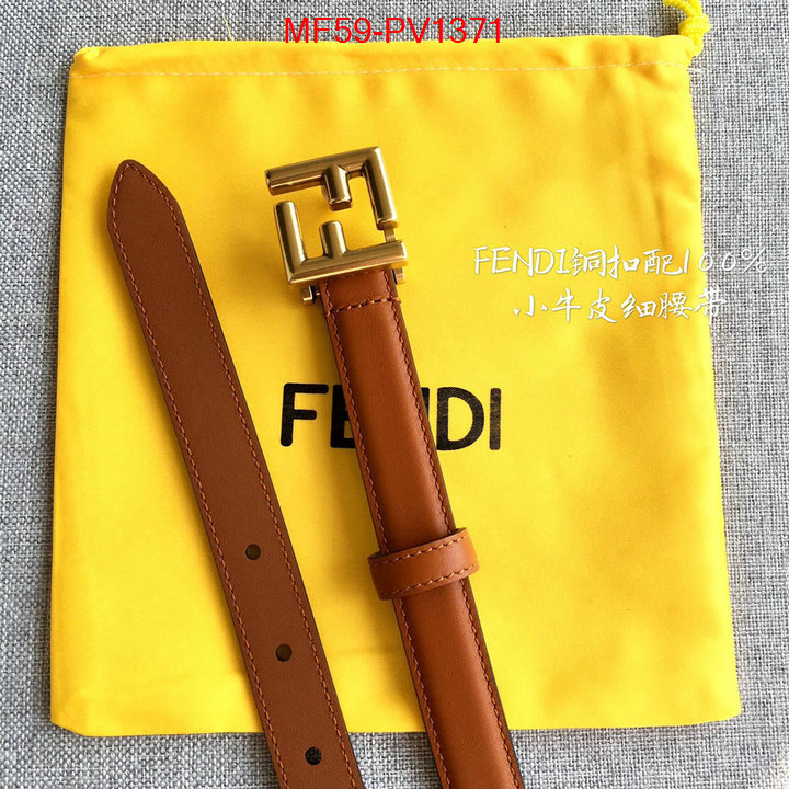 Belts-Fendi replica ID: PV1371 $: 59USD