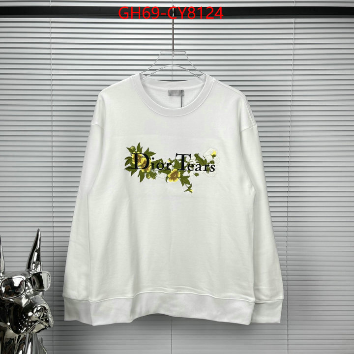 Clothing-Dior shop ID: CY8124 $: 69USD