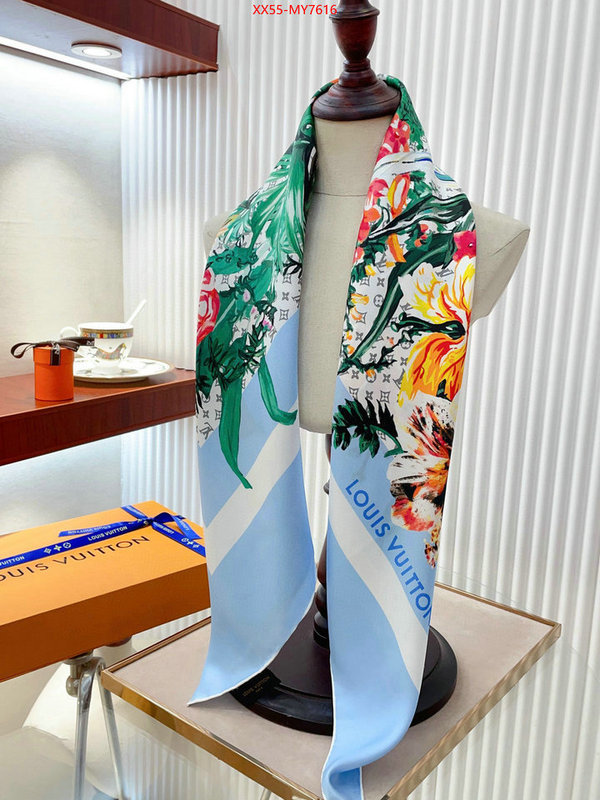 Scarf-LV replica 2023 perfect luxury ID: MY7616 $: 55USD