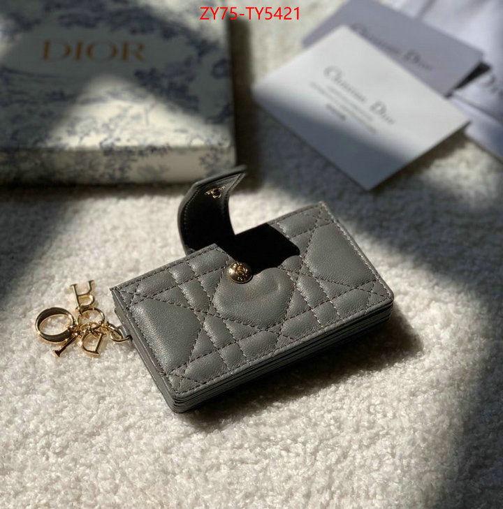 Dior Bags(4A)-Wallet- aaaaa+ replica ID: TY5421 $: 75USD