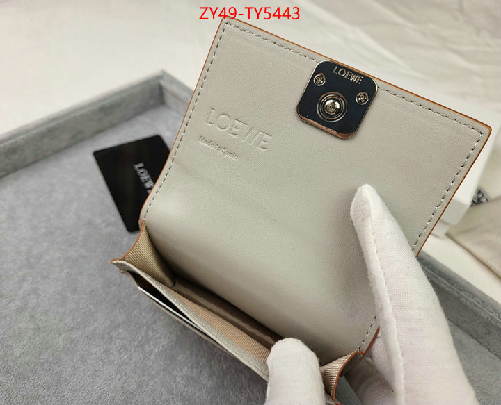 Loewe Bags(4A)-Wallet 1:1 replica wholesale ID: TY5443 $: 49USD