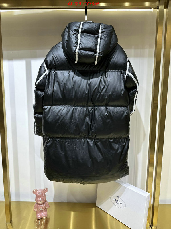 Down jacketMen-Prada high quality replica ID: CY7363 $: 229USD