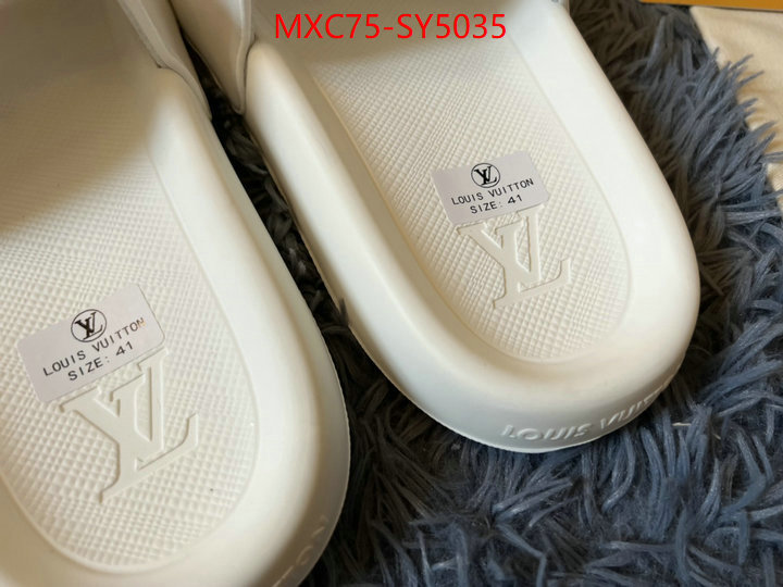 Women Shoes-LV luxury ID: SY5035 $: 75USD