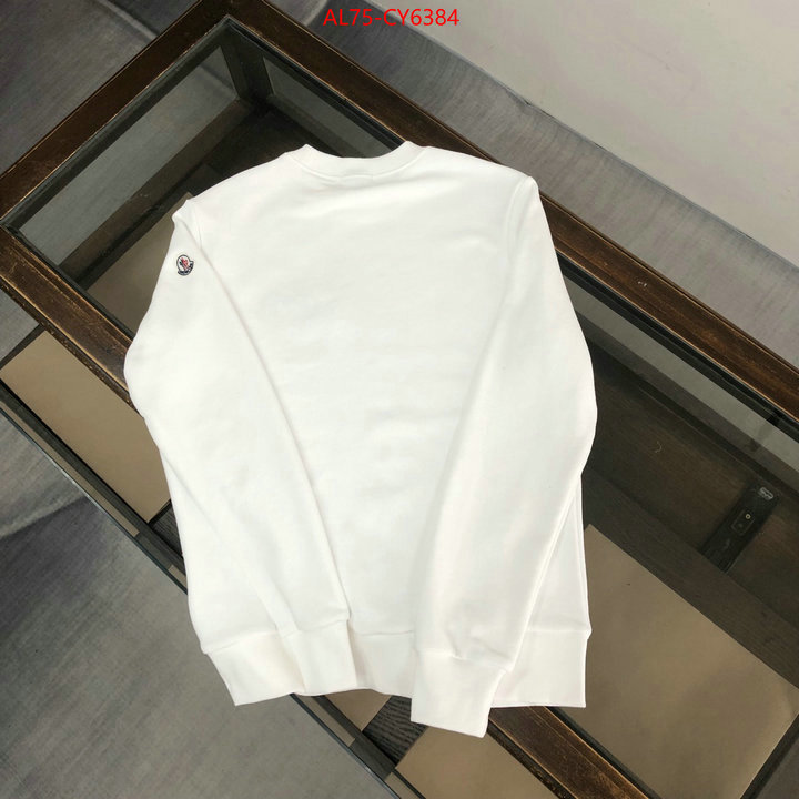 Clothing-Moncler online shop ID: CY6384 $: 75USD