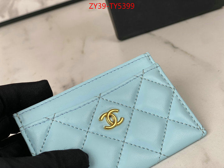 Chanel Bags(4A)-Wallet- best quality designer ID: TY5399 $: 39USD