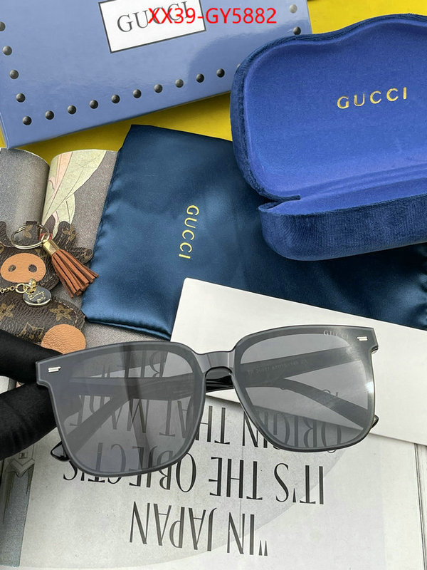 Glasses-Gucci where to buy ID: GY5882 $: 39USD