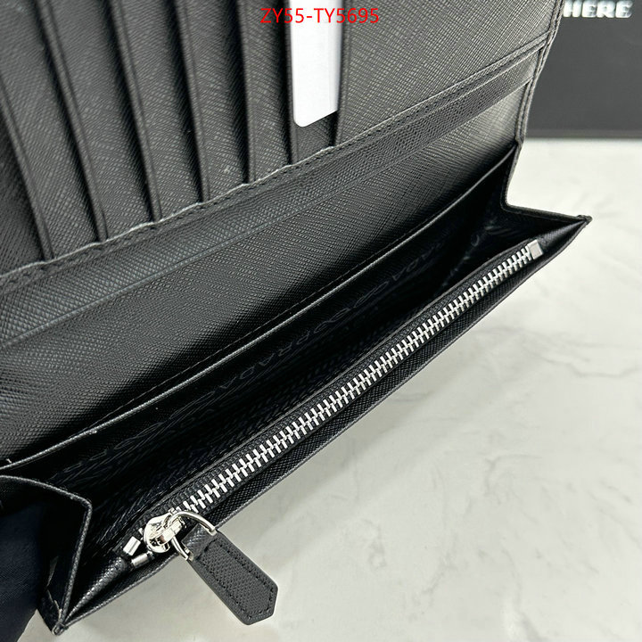 Prada Bags (4A)-Wallet fake high quality ID: TY5695 $: 55USD