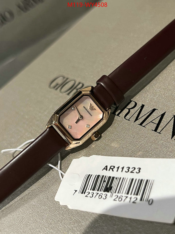 Watch(4A)-Armani practical and versatile replica designer ID: WY4508 $: 119USD