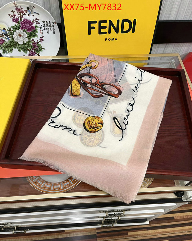 Scarf-Fendi perfect quality designer replica ID: MY7832 $: 75USD