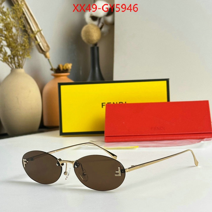 Glasses-Fendi sell high quality ID: GY5946 $: 49USD