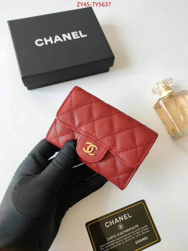 Chanel Bags(4A)-Wallet- new designer replica ID: TY5637 $: 45USD