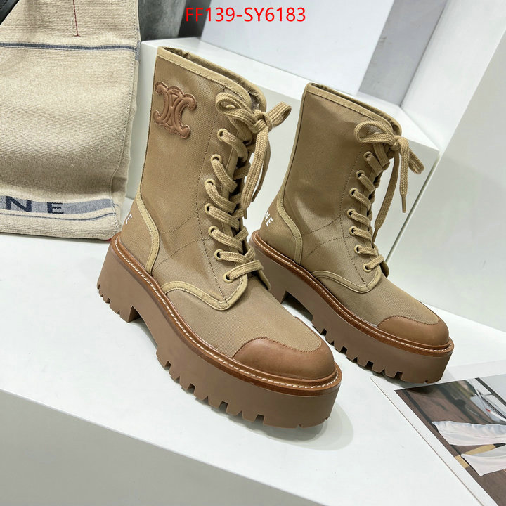 Women Shoes-Boots new designer replica ID: SY6183 $: 139USD