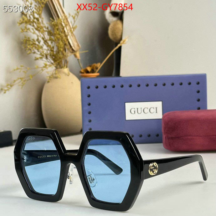 Glasses-Gucci buy cheap ID: GY7854 $: 52USD