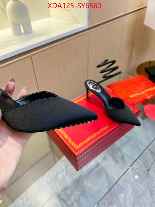 Women Shoes-Rene Caovilla wholesale replica shop ID: SY6560 $: 125USD