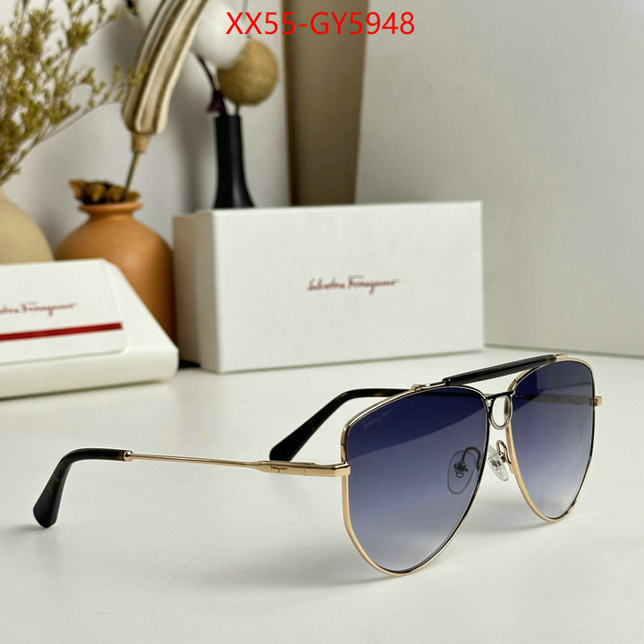 Glasses-Ferragamo buy the best replica ID: GY5948 $: 55USD