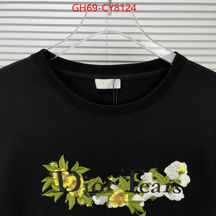 Clothing-Dior shop ID: CY8124 $: 69USD