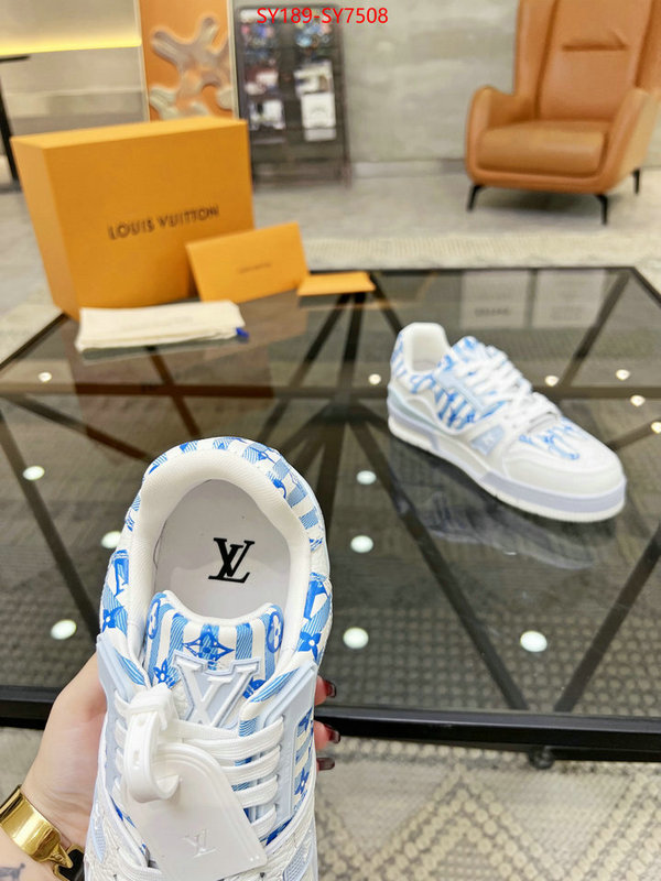 Men Shoes-LV first top ID: SY7508 $: 189USD