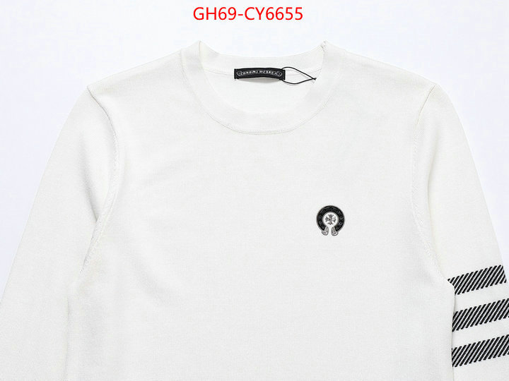 Clothing-Chrome Hearts fake designer ID: CY6655 $: 69USD