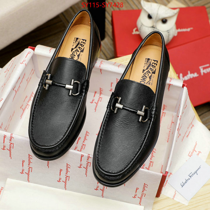 Men shoes-Ferragamo designer replica ID: SY7428 $: 115USD