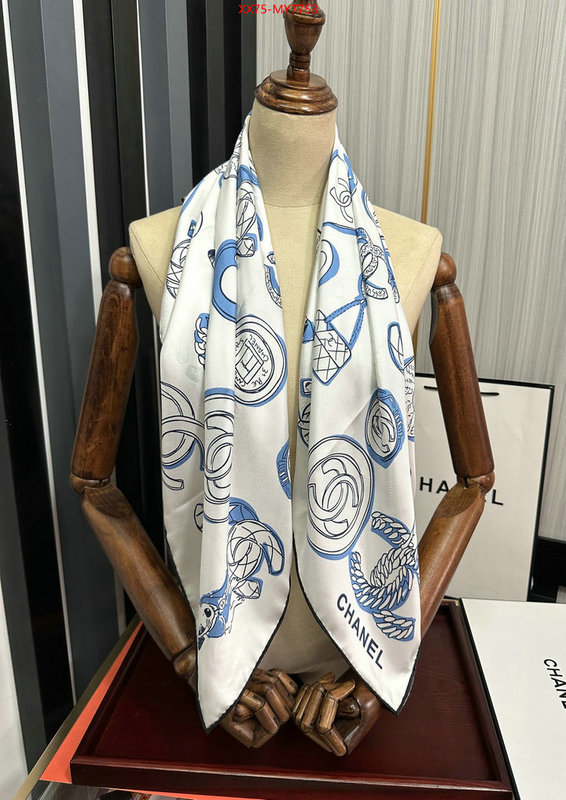 Scarf-Chanel buy cheap ID: MY7753 $: 75USD