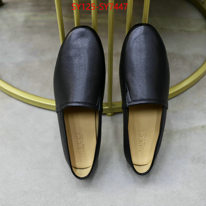 Men Shoes-Gucci where to buy high quality ID: SY7447 $: 125USD