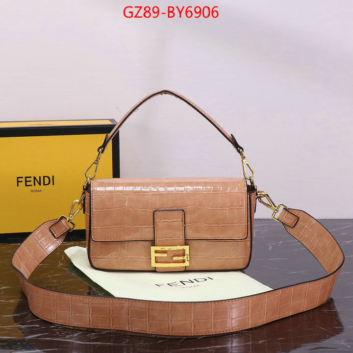 Fendi Bags(4A)-Baguette- where should i buy to receive ID: BY6906 $: 89USD