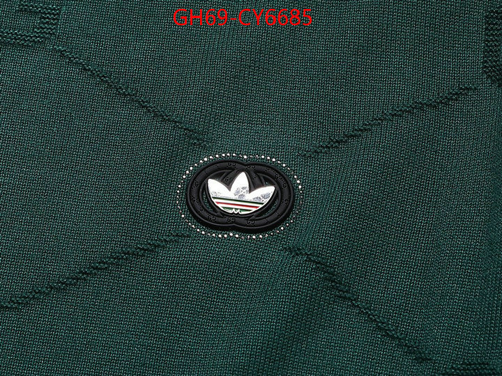 Clothing-Gucci cheap online best designer ID: CY6685 $: 69USD