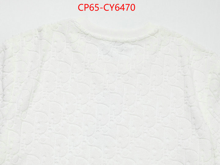 Clothing-Dior knockoff ID: CY6470 $: 65USD