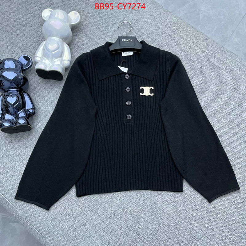 Clothing-Celine high quality customize ID: CY7274 $: 95USD