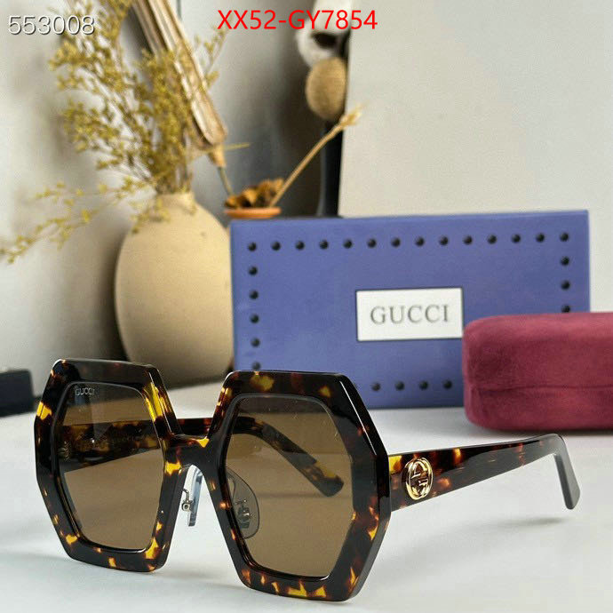 Glasses-Gucci buy cheap ID: GY7854 $: 52USD