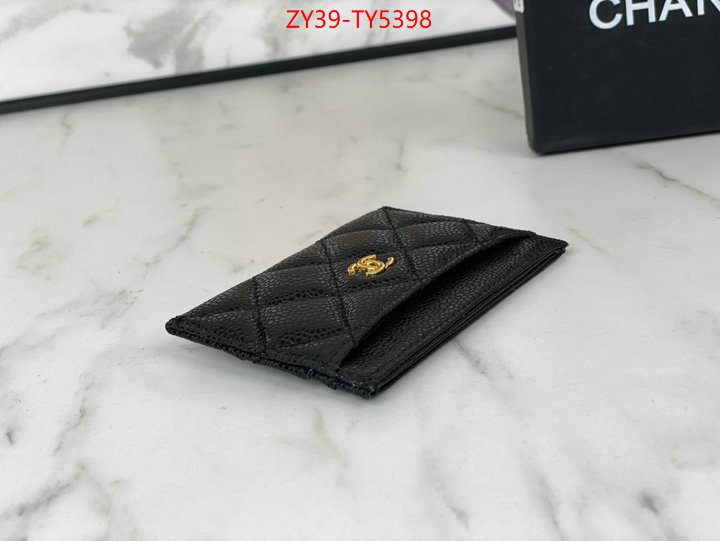 Chanel Bags(4A)-Wallet- top quality ID: TY5398 $: 39USD